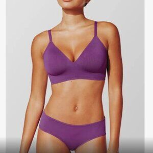 ThirdLove Form 360 Fit™ Wireless Bra in plum, size L